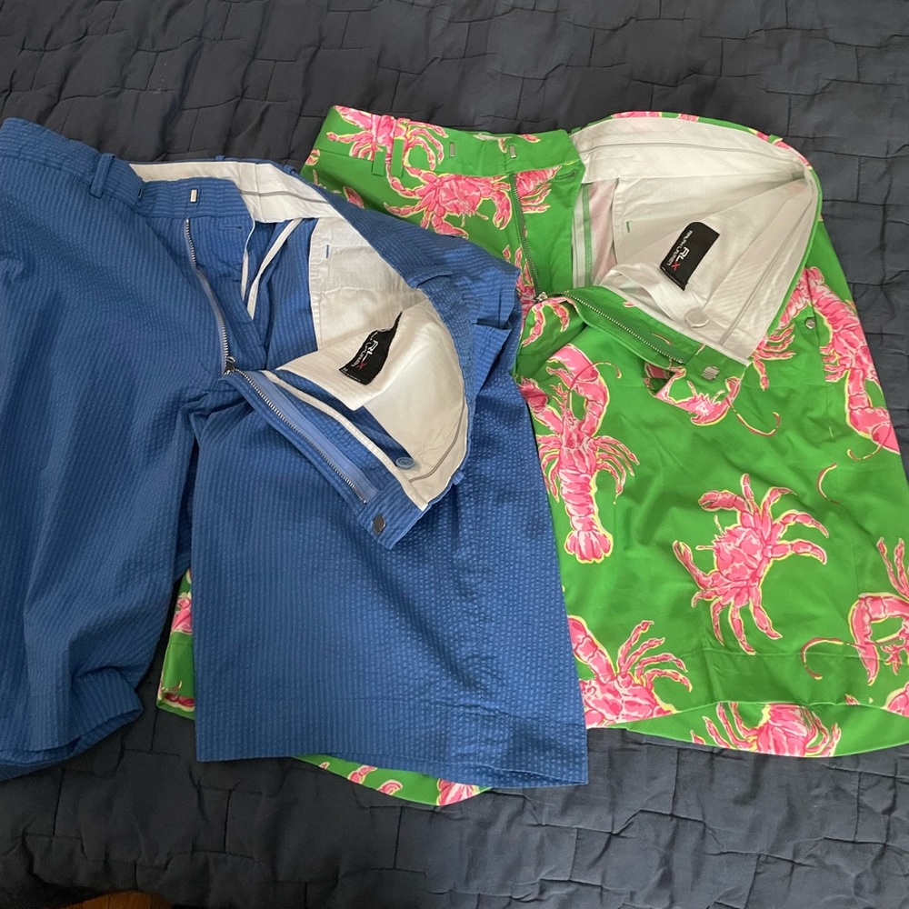 RLX Ralph Lauren golf shorts